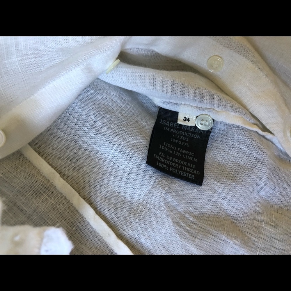 Isabel marant etoile Tauren Broderie shirt - Picture 5 of 8
